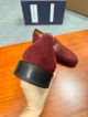 J.M.WESTON Man Red Calfskin Business Leather Shoes 042849 (8)_th.jpg
